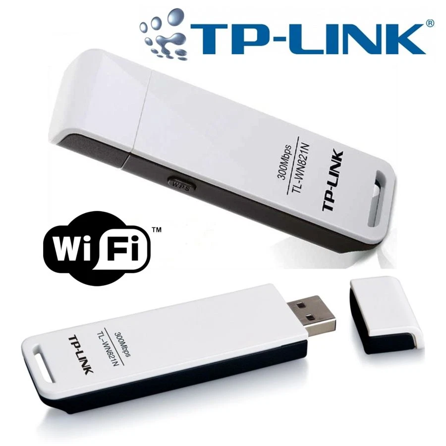 TP Link TL WN821N 300Mbps WiFi Wireless USB Adapter WPS Windows 7