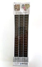 Zutter Bind It All 3/4"  Antique Silver Wire Binding Coils 6 Pieces