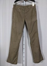 Prada 2009 Beige Tech Fabric Pants Size 46