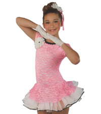 LOVE AND LACE BY DANSCO COSTUME - BALLET, TAP, COSTUME - Size MC