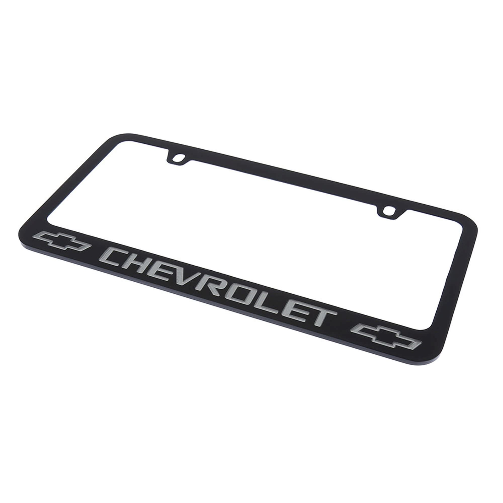 Chevrolet HIGH Country 2 Stage Painted Black License Plate Frame