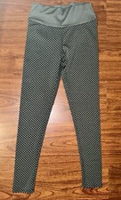 Women High Waist Yoga Pants Ruched Butt Lifting Tummy Control Workout Leggings S