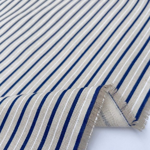 Tela de tapicería para muebles cortina aspecto lino rico algodón playas marinas náuticas - Imagen 9 de 56