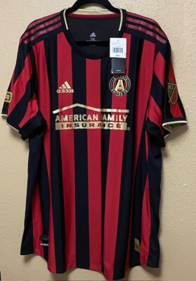 Adidas Atlanta United FC Authentic Soccer Jersey Black/Red/Gold