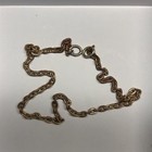 Vintage Louis Vuitton 20” Heavy Gold Tone Chain Necklace Signed LV — photo 1