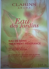 Image of Clarins Eau des Jardins Treatment Fragrance 100ml Spray Bottle Boxed New