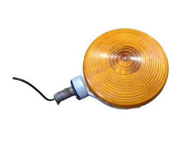 Grote 5529 Truck Fender Round Marker Turn Signal Light Red Amber