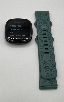 Fitbit Versa 3 Watch - GPS Smartwatch & Fitness Tracker TESTED And WORKING
