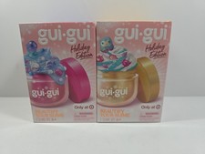Gui-Gui HOLIDAY EDITION Slime Cloud And Clear Slime Target Exclusive Lot Of 2