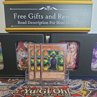 Playset 3x Arcana Force VI - The Lovers LODT-DE012 Yugioh Common