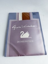 Gloria Vanderbilt Day Sheer Pantyhose Beige Size E 100 Nylon NOS