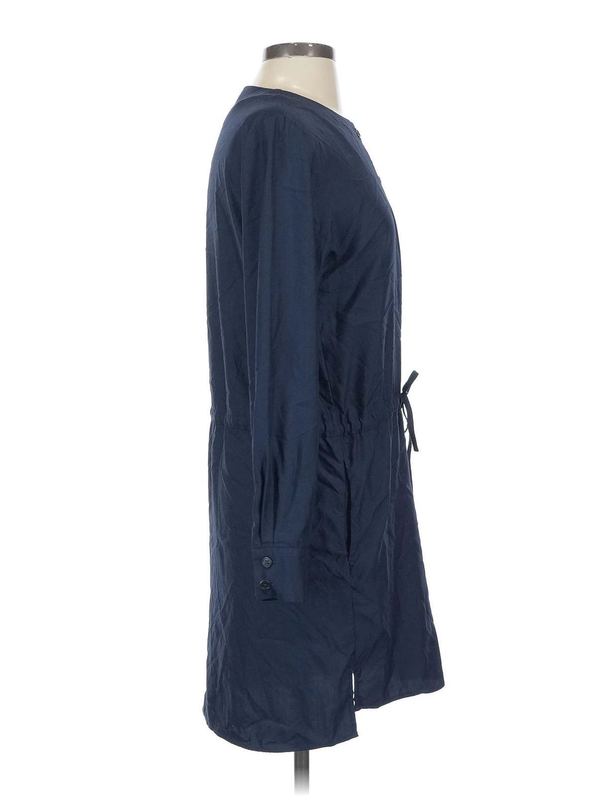 Uniqlo Women Blue Casual Dress S thumbnail 3