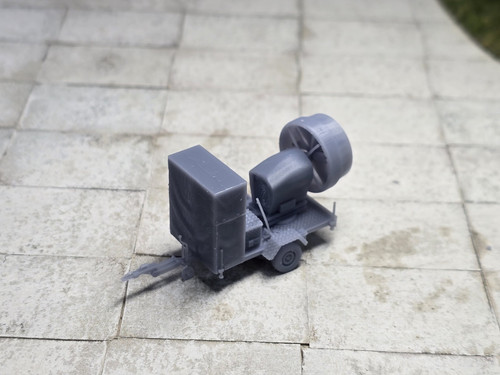 Rimorchio antincendio - mobile grande ventilatore (FwAh-MGV) H0 1:87 - Foto 2 di 4