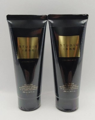 Avon Studio 1886 LEGENDARY Hair & Body Wash X2 6.7oz  SEALED ~ NEXT DAY SHIPPING