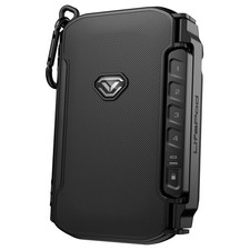Weatherproof Electronic Lockbox Secure Travel Case Mini Portable with Backlit