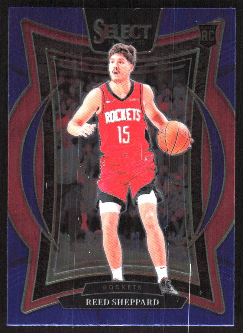 3761K 2024-25 Panini Select #68 Reed Sheppard Blue (Retail)