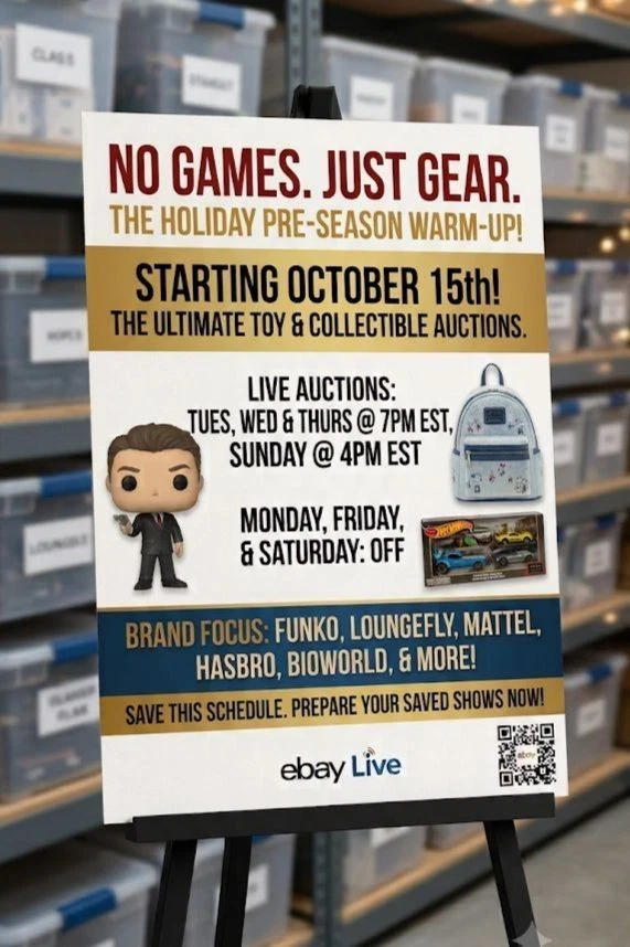 🔥 CYBER PEAK MONTH- Fast Funko, Loungefly & Mattel Auctions!