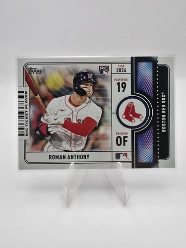 2026 Topps Series 1 Roman Anthony Big Ticket Players Insert Rookie Card Red Sox