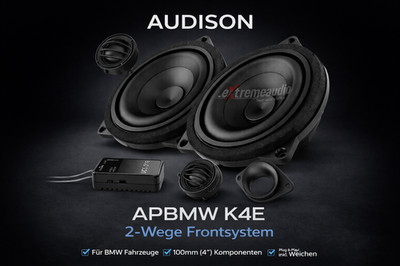 Audison APBMW K4E 2-Wege Frontsystem BMW 36,F10/11,F06/12/13,F48,F25,F26,F15,F16