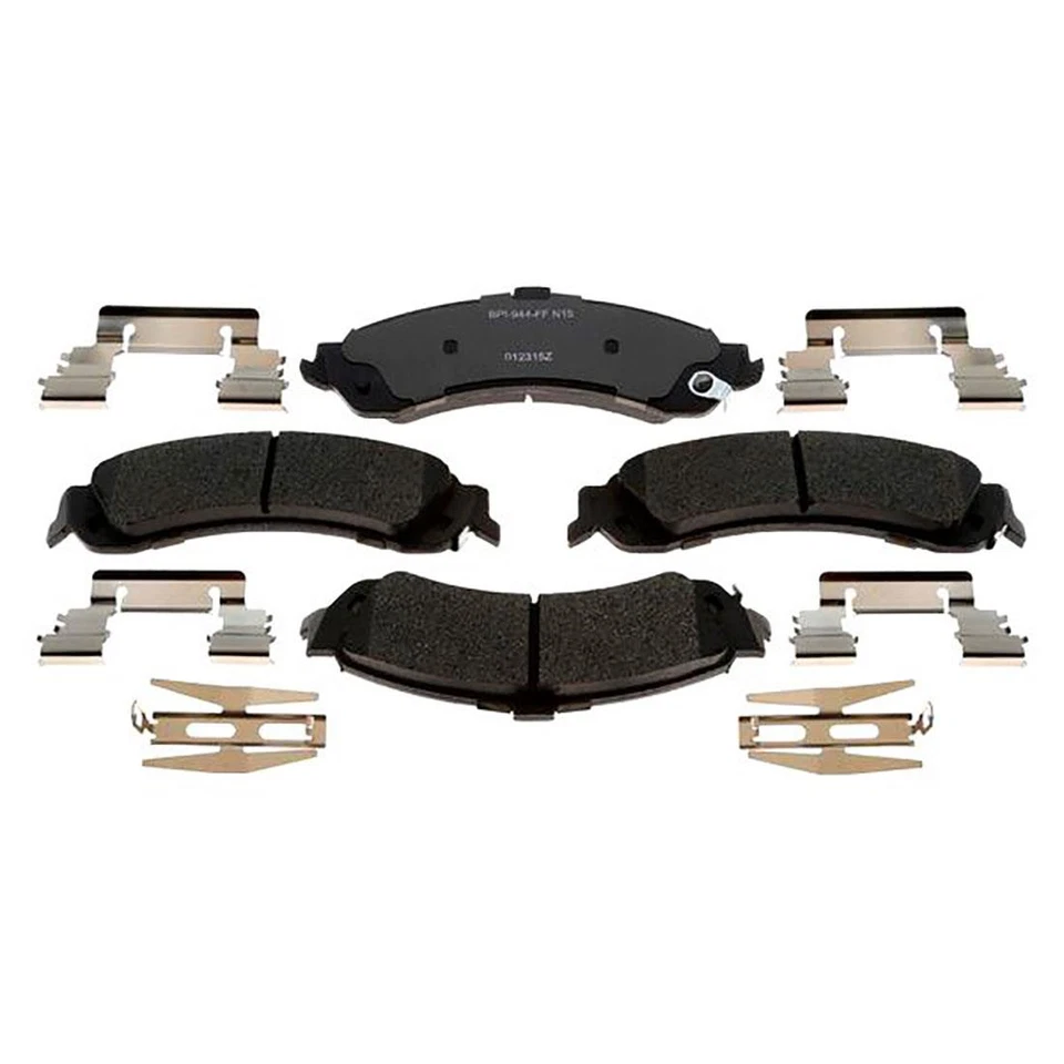 Kit de rotores de freno traseros + juego de pastillas metálicas para Chevrolet Suburban 1500 2000-2001 Foto 2 de 4