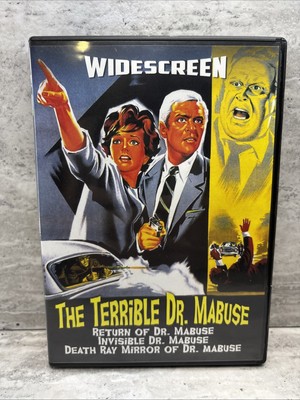The Terrible Dr. Mabuse Triple Feature - Retromedia DVD