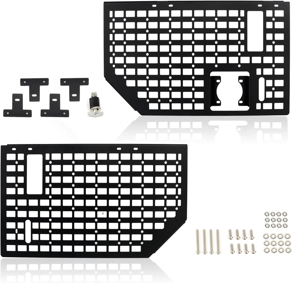 For Jeep Gladiator JT Truck Side Bed MOLLE Panel System Cargo Storage Organizer - Imagem 2 de 4