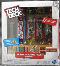 Spin Master Tech Deck Santa Cruz Rare Series 2 Sk8shop Bonus Pack