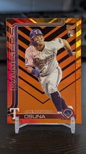2025 Topps Update Alejandro Osuna Rookie Halloween Holiday Foil #US10 Rangers