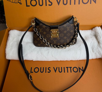 LOUIS VUITTON Twinny Bullhorn Bag Single Shoulder Bag Women's