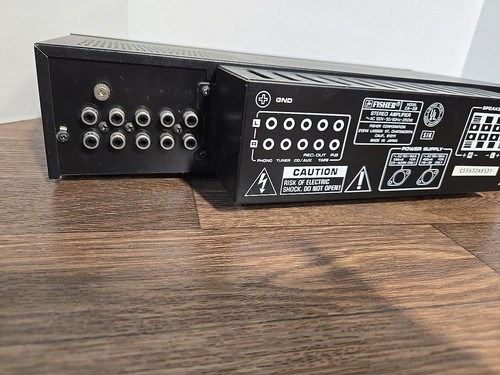 Fisher CA-39 Integrated Stereo Amplifier W/ EQ & AM/FM Tuner FM-39 Works Great. - Picture 7 of 8