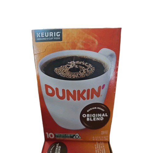 60 K-cups, miscela originale KEURIG, Dunkin K-Cups, 6 confezioni da 10. 8/24 - Foto 2 di 6