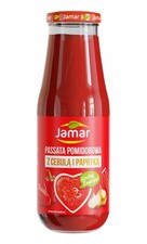 5901844103009 JAMAR PASSATA POMIDOWROWA Z CEBULA I PAPRYKĄ 700g JAMAR