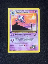 Pokemon Sabrina's Haunter Gym Challenge 55/132 NM+