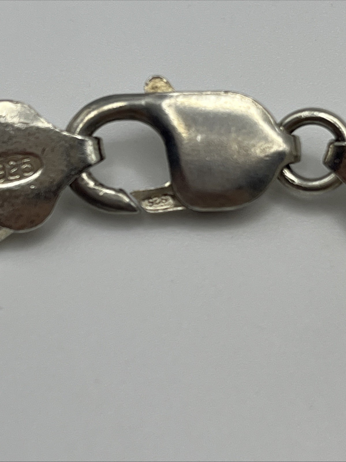 Solid Sterling Silver Gucci Link Chain Heavy-83.5… - image 13