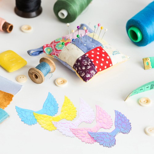 50 Pezzi Fermaglio per Capelli Fai da Te Testa Cerchio Cucito Patch Accessori Styling Bambino - Foto 4 di 12