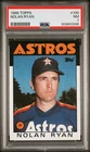 1986 Topps Nolan Ryan #100 PSA 7 Near Mint HOF Houston Astros