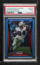 2008 Bowman Chrome Blue Refractor /150 Marion Barber III #BC141 PSA 9 MINT 3hd