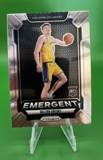 2024-25 Panini Prizm Dalton Knecht Emergent RC #10 Los Angeles Lakers 