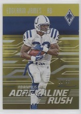 2016 Panini Phoenix Adrenaline Rush Yellow 10/99 Edgerrin James #AR-EJ HOF 1j8
