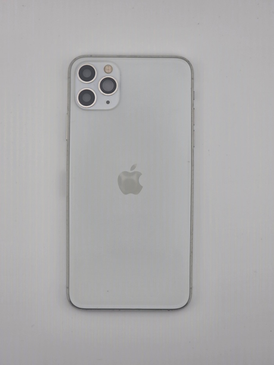 Apple iPhone 11 Pro Max Genuine OEM Silver Back Housing