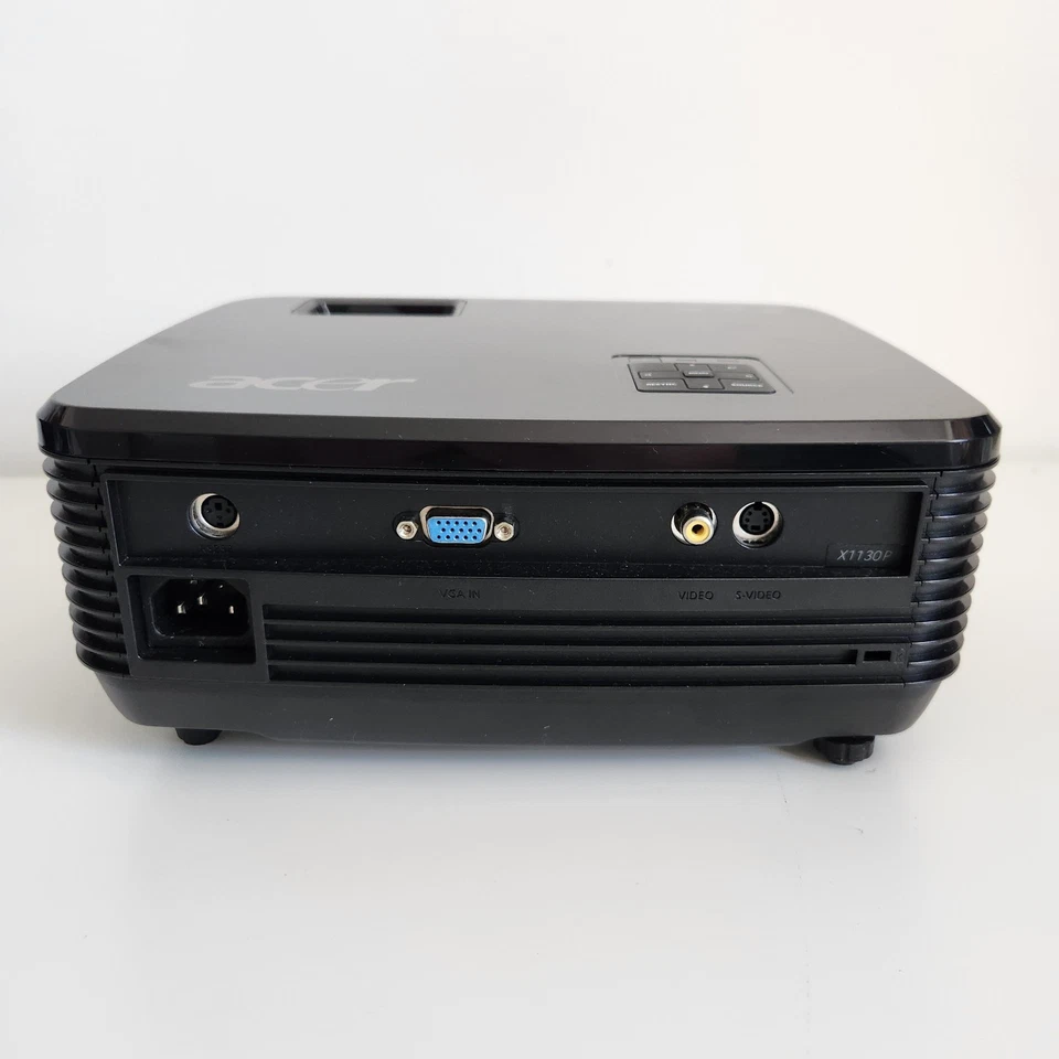 ACER X1130P XVGA DLP Projector Black Protective Carry Bag HDMI Adapter Included - Image 4 of 4