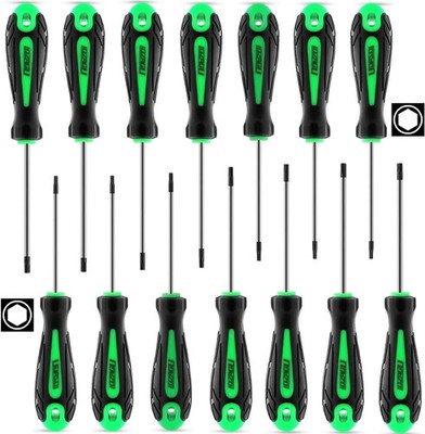 14Pcs Mini Hex Screwdriver Set, Metric(0.9Mm-3Mm) SAE(0.035''-1/8) Hex Allen Wren