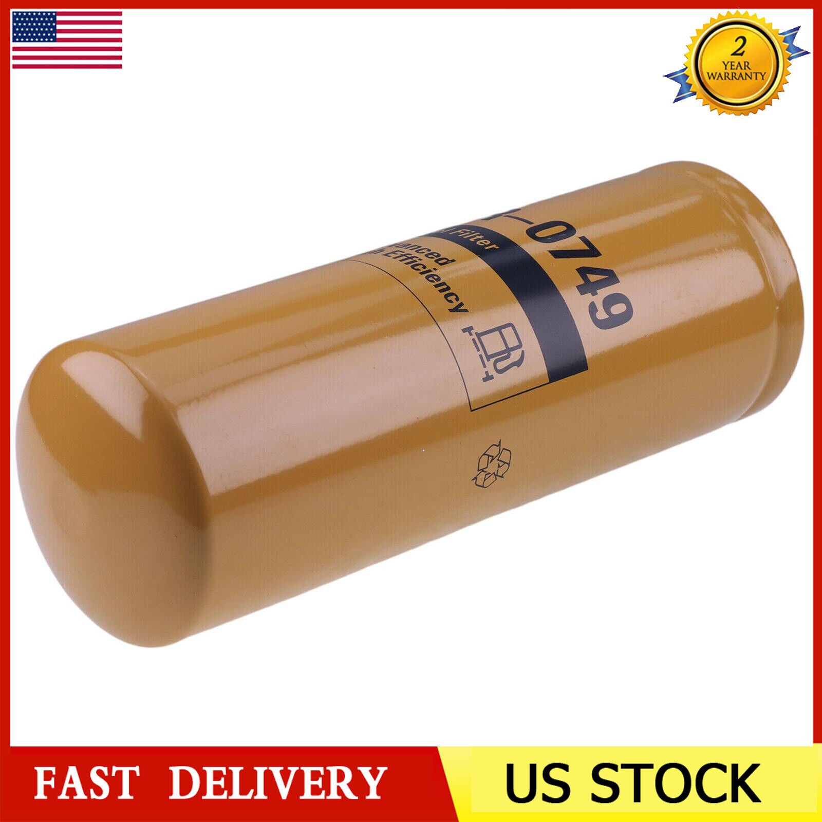 2 PACK NEW 1R-0749 FUEL FILTER Replacement Kit FOR CATERPILLAR 1R0749 BF7587 thumbnail 12
