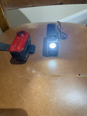 Cycliq Fly 12 Front and Fly 6 Rear Bike Cameras Older Models, Work/Chg Well