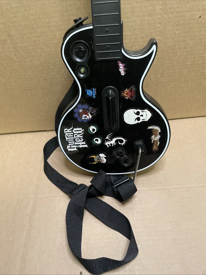 Guitar Hero III Xbox 360 Les Paul Wireless Controller 95123 805 - Image 3 of 4