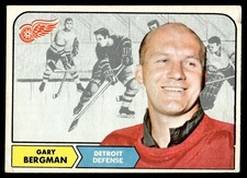 1968-69 O-Pee-Chee Gary Bergman Detroit Red Wings #25