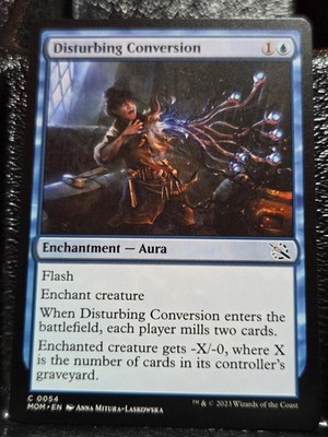 Disturbing Conversion 54 Common March of the Machine Magic: The Gathering NM
