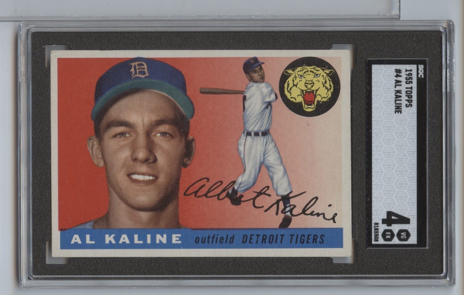 1955 Topps Al Kaline #4 SGC 4
