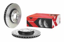 2x Bremsscheibe XTRA LINE - Xtra BREMBO 09.A758.1X für AUDI A5 Q5 A4 B8 8T3 8RB