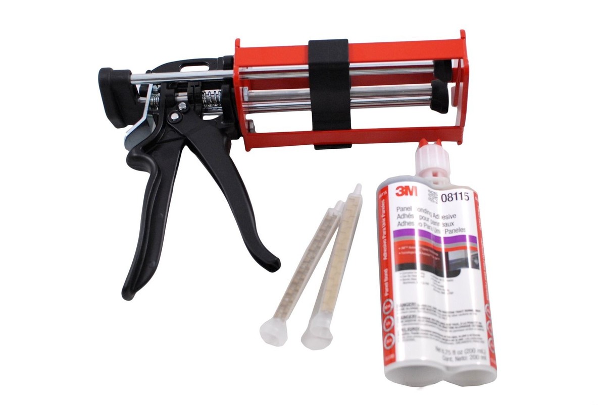 3M 08115 Panel Bonding Adhesive & 3M 08571 Manual Applicator Gun